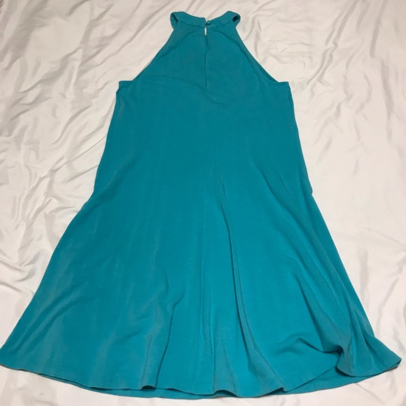 Express High Halter Neck A Line Dress - Picture 9 of 13